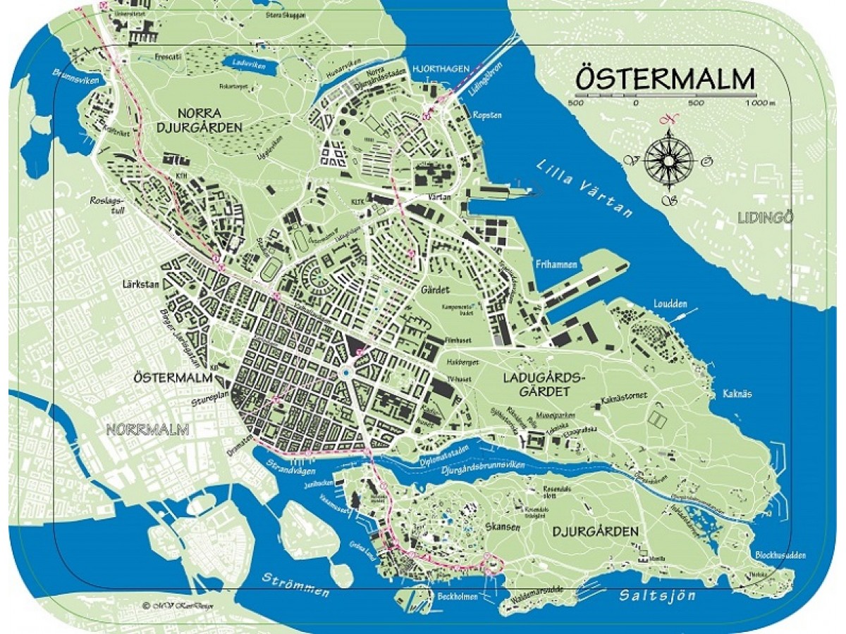 Karta östermalm | Karta